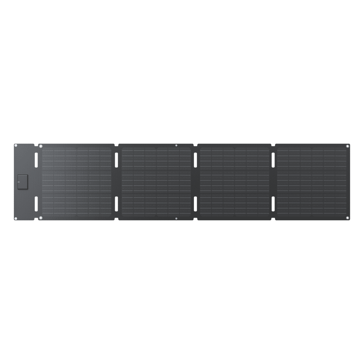 Flexible solar panel for portable solar power systems, ideal for outdoor adventures and renewable energy solutions.