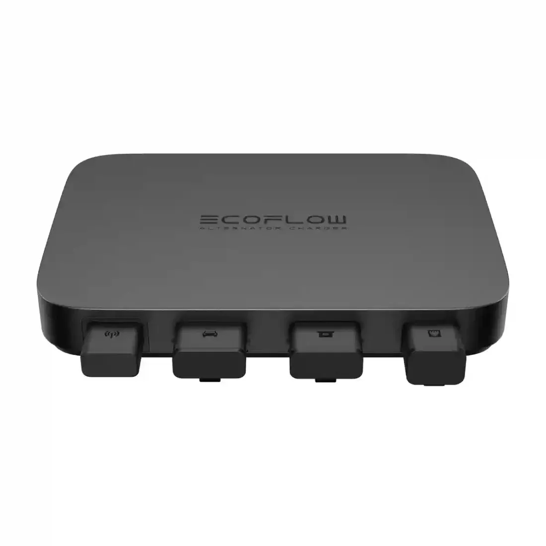 High-capacity EcoFlow portable power station with multiple output ports for reliable energy storage and outdoor use, ideal for camping, solar integration, and emergency backup.