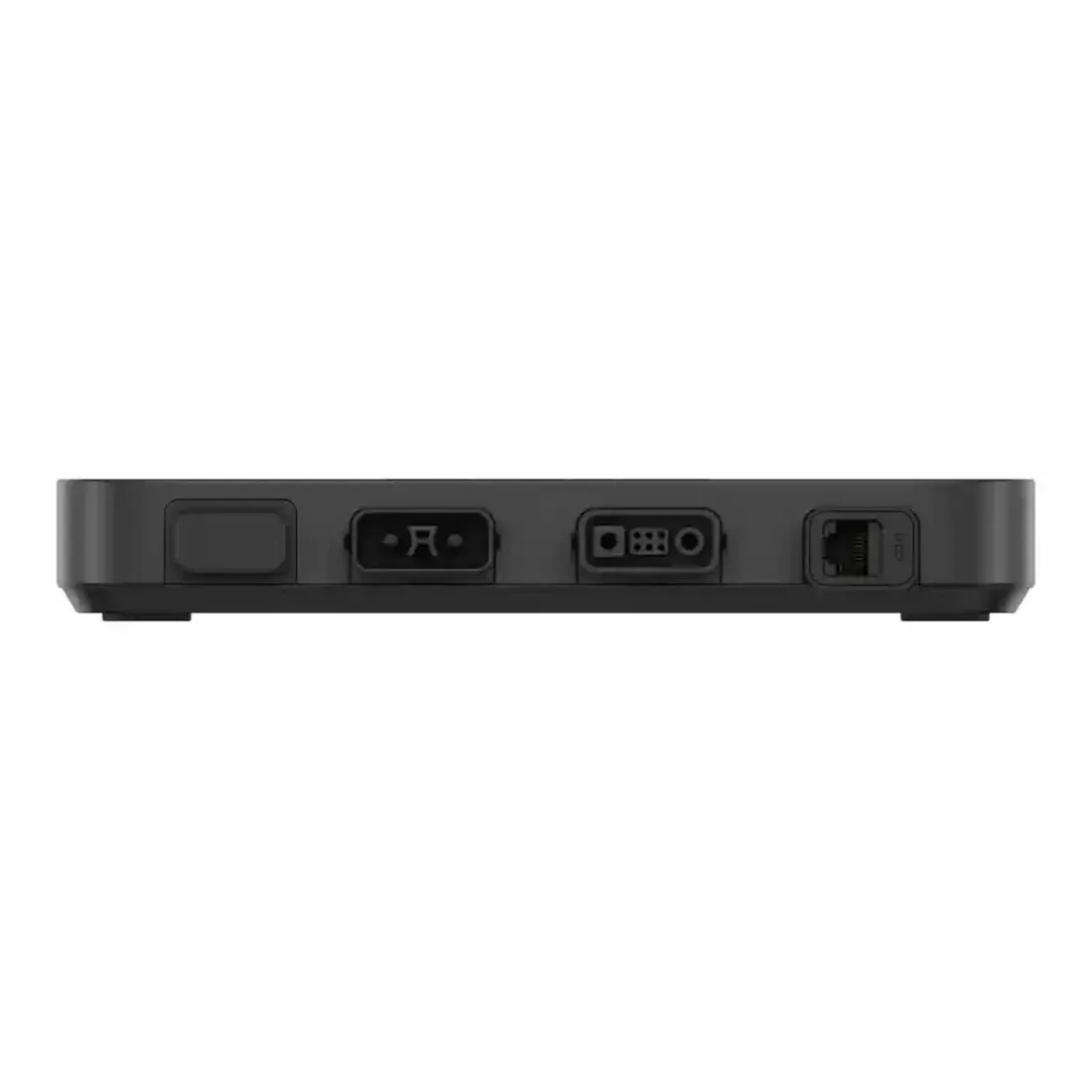 Battery and port ports of EcoFlow portable power station for outdoor and emergency use, featuring multiple charging options and versatile connectivity for travel and solar energy solutions.